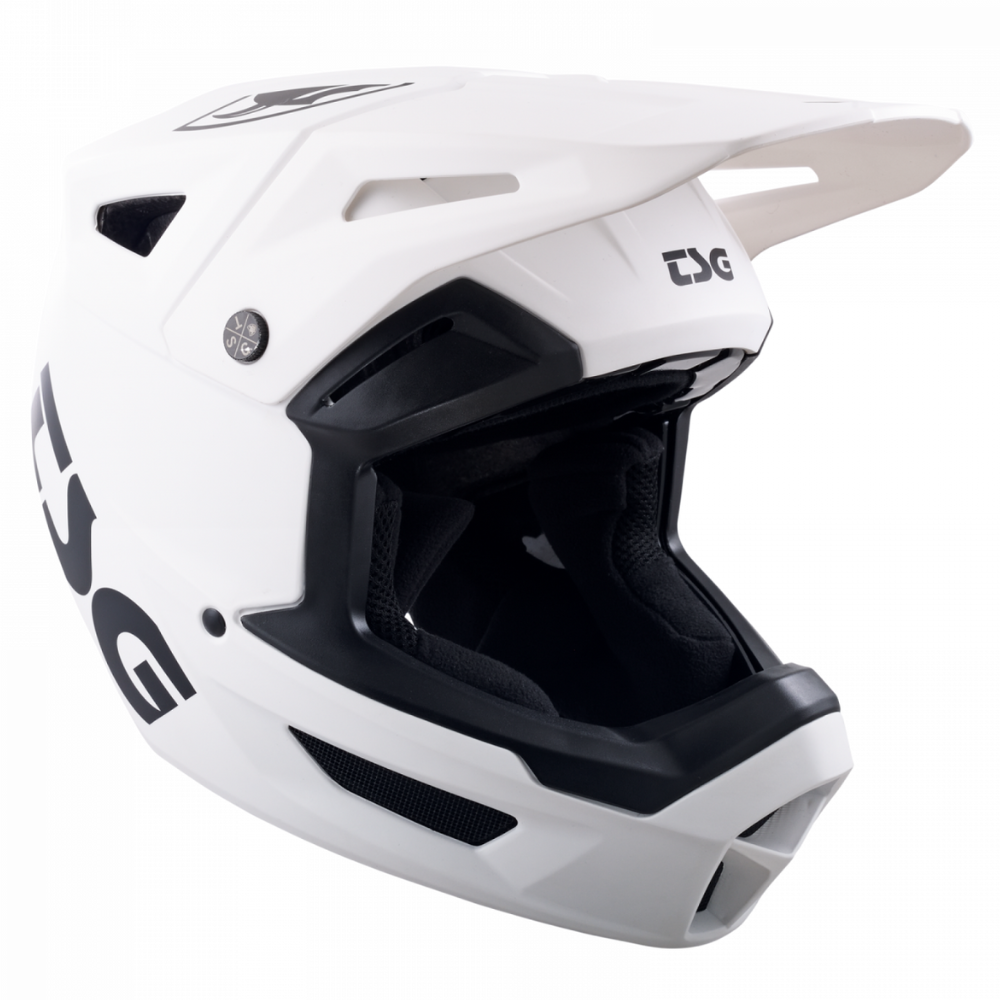 mtb helm tsg TSG Sentinel Solide Farbe Satin Weiß MTB-Helm – Stoked Boardshop