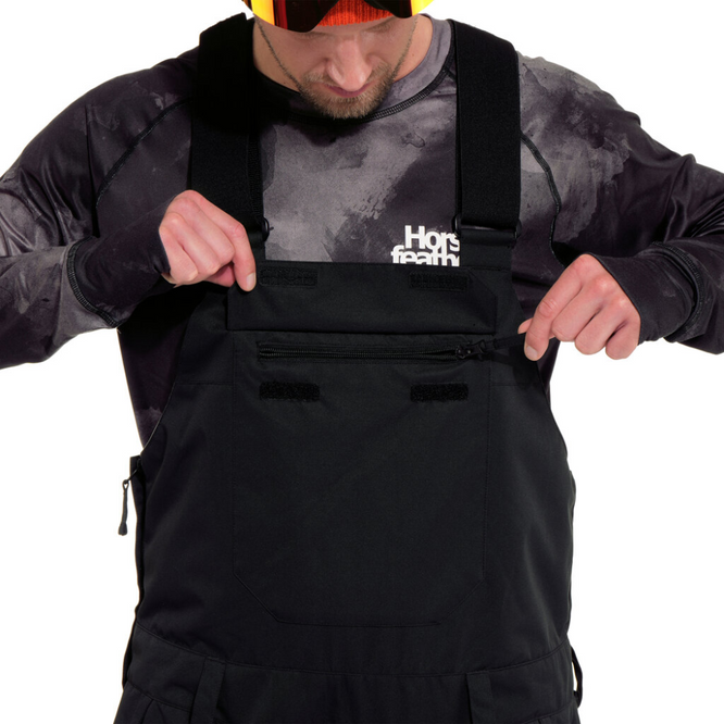 Transfer Latzhose Schwarz