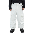 Cargo Snowboard Pants 2L White