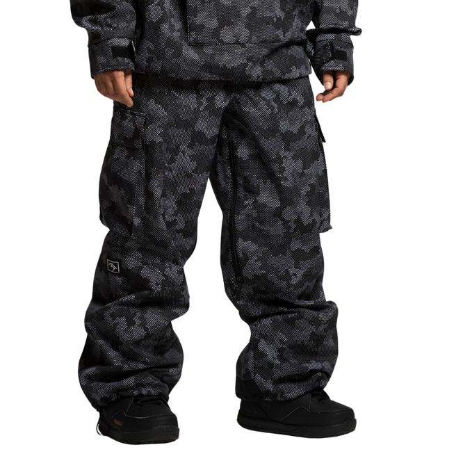 Access Cargo Pants Black Camo