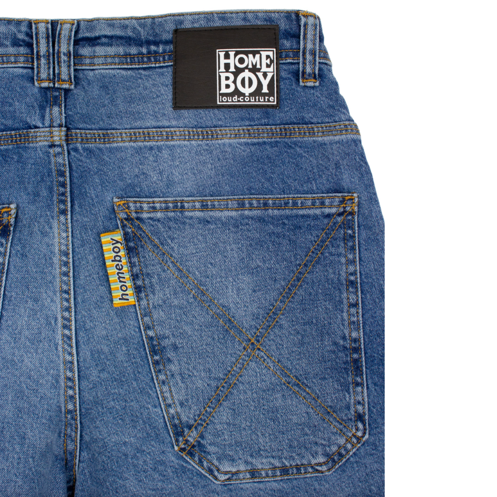 X-tra Desperados Denim Shorts Vintage Blue