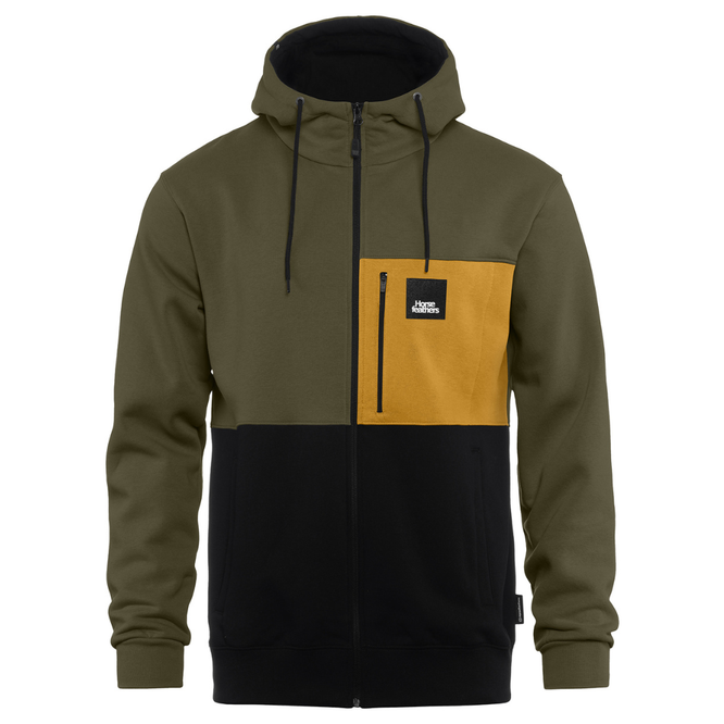 Vick Hoodie Burnt Olive/Black