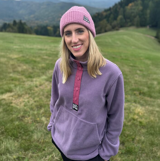 Womens Melia Fleece Light Grape