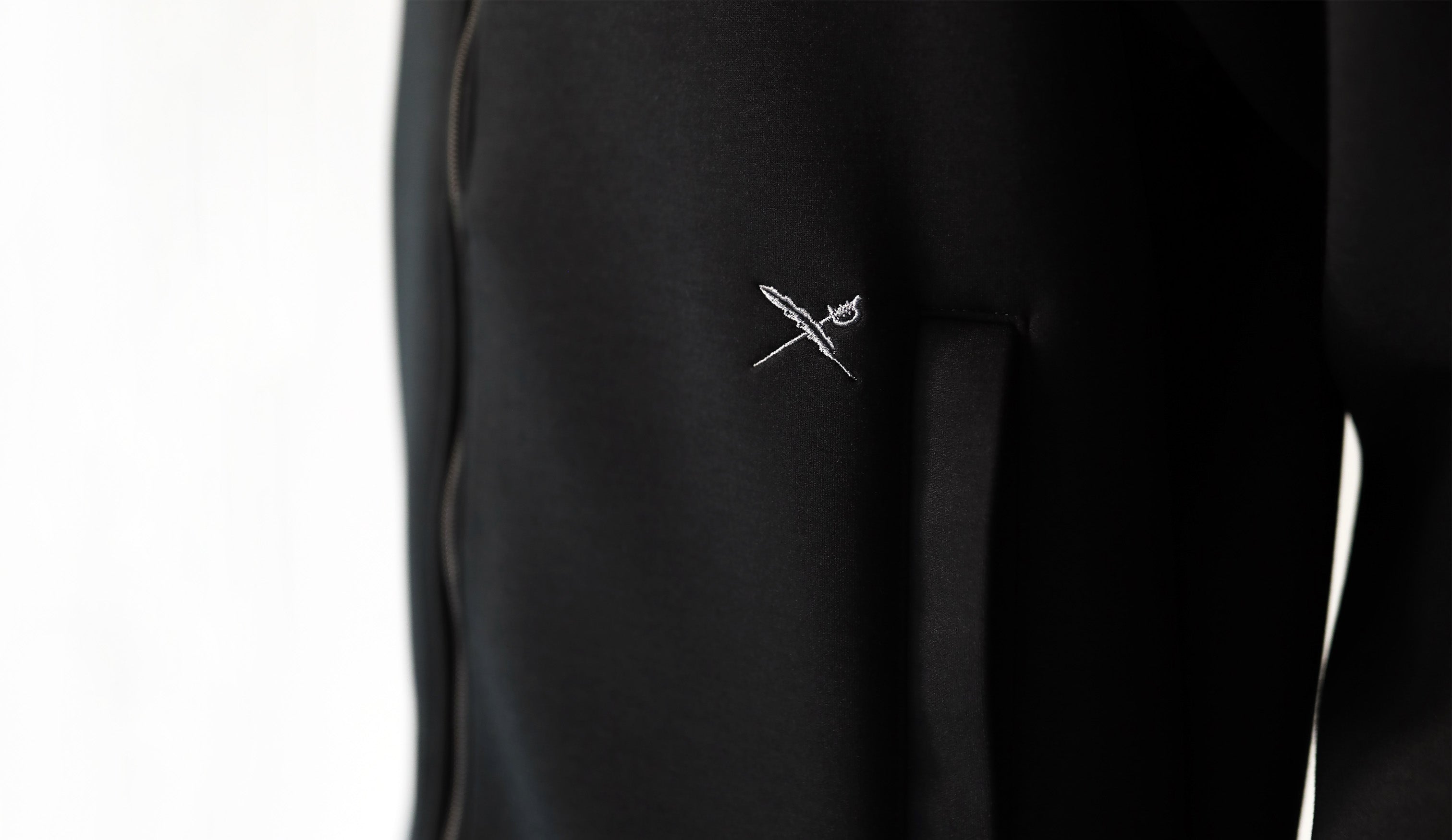 Enzo Trainer Track Jacket Black