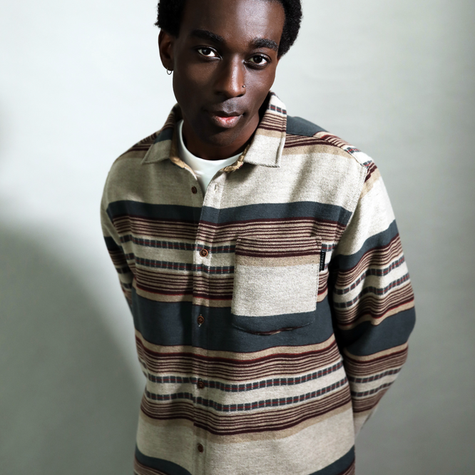 Santania Longsleeve shirt Khaki Green