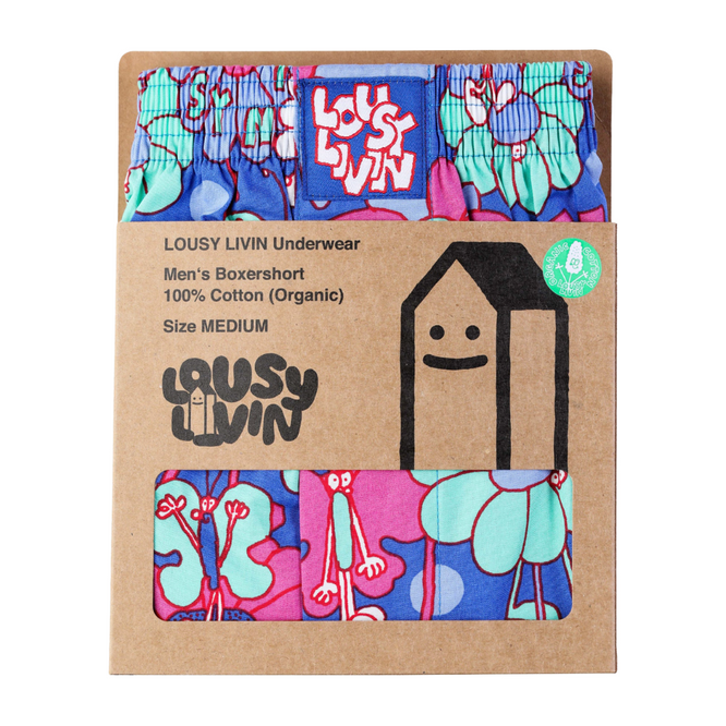 Butterfly Boxershorts Dazzling Blue