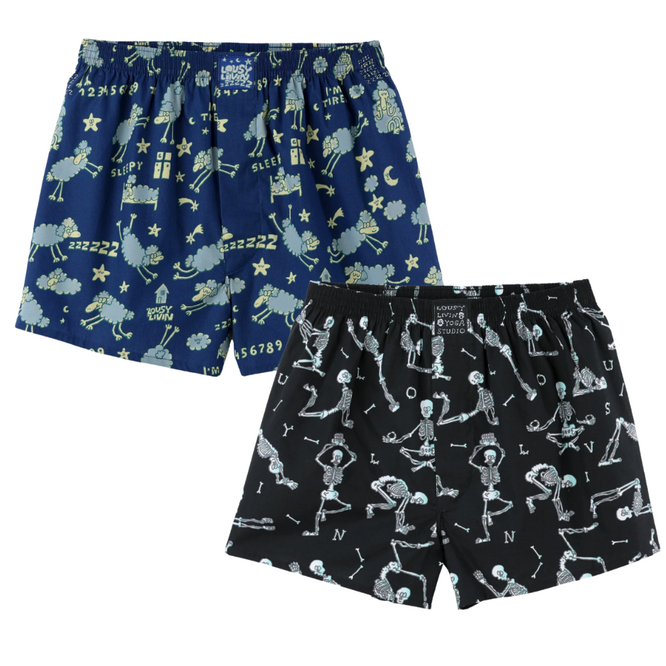 Sheep & Yoga 2pack Boxershorts Purify