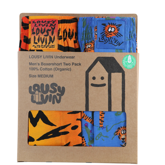 Tiger 2pack Boxershorts Saffron