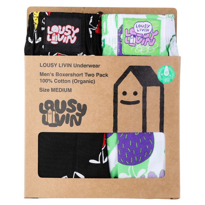 Chill 2Pack Boxershortsbren