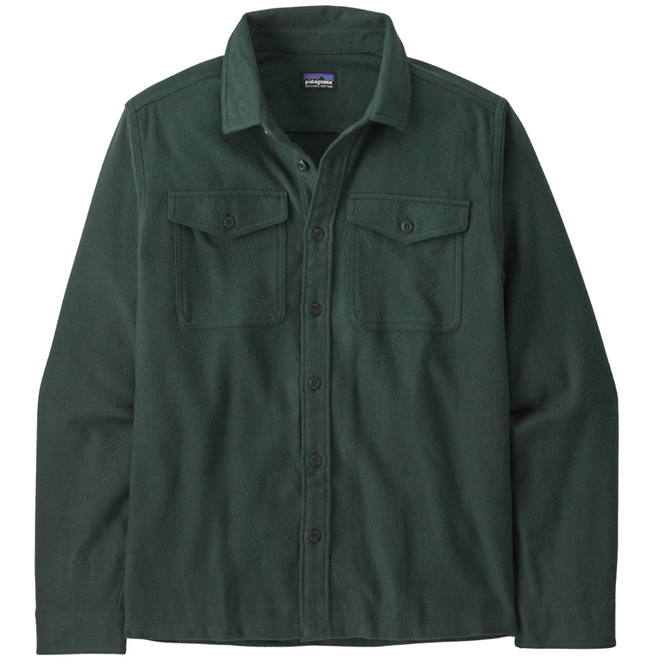 Fjord Flannel Shirt Whole Weave/ Old Growth Green