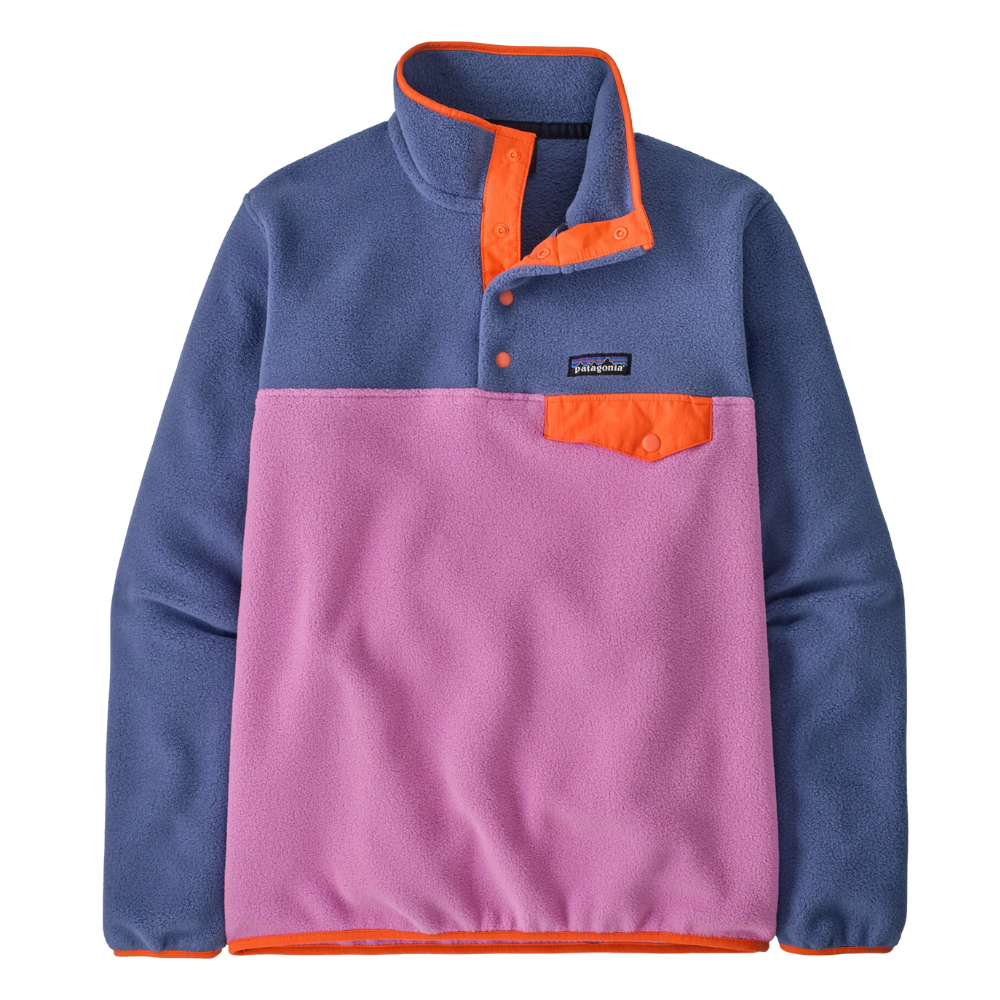 Womens Lightweight Synchilla® Snap-T® Fleece Pullover Brisk Purple