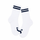 Happy Sad Rib Socks White/Green
