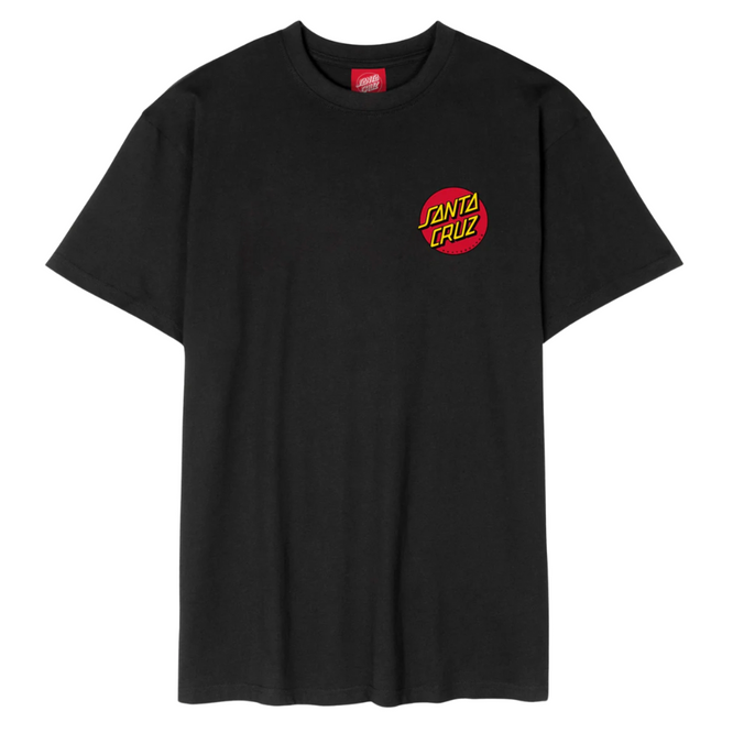 Classic Dot Chest T-shirt Black