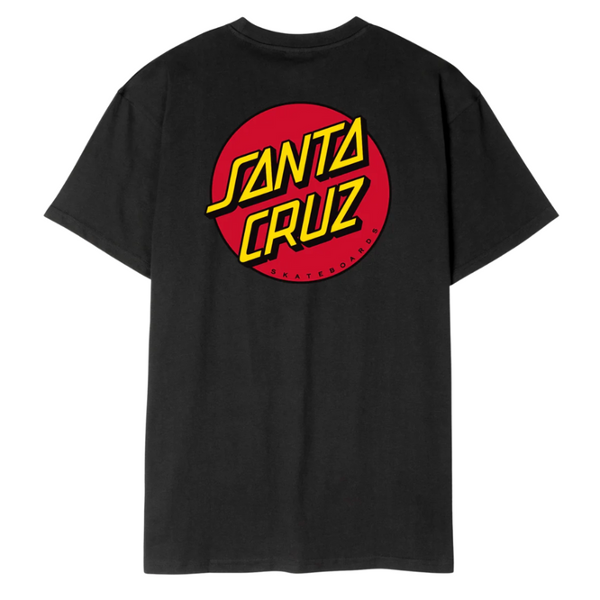 Classic Dot Chest T-shirt Black