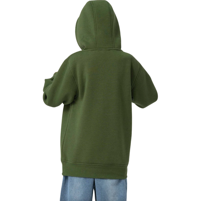 Kids Classic Dot Hoodie Dark Moss
