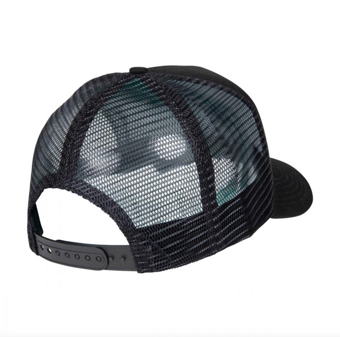 Minimal Burnt Opus Mesh Cap Black