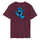 Screaming Hand Chest T-shirt Dark Cherry