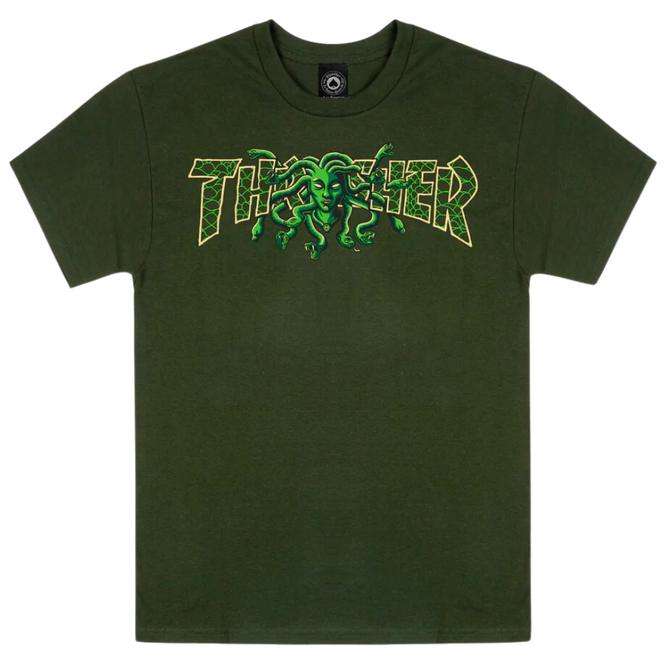 Medusa T-Shirt Waldgrün