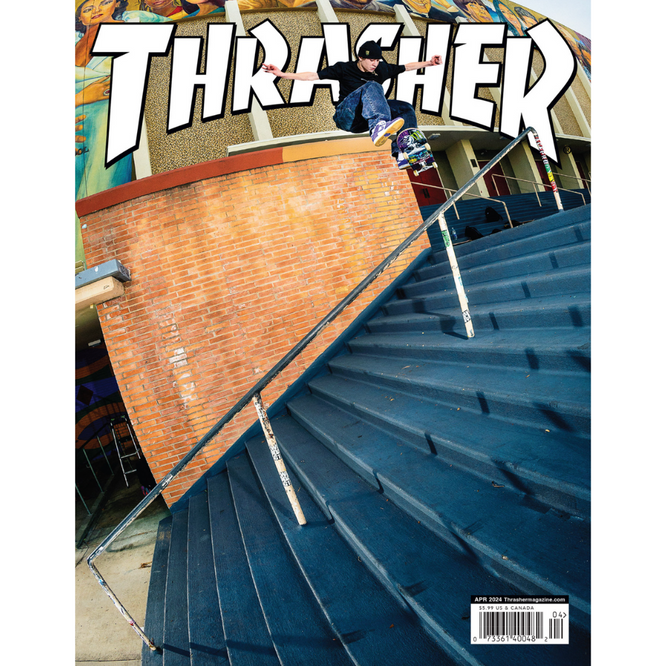Thrasher Magazin Ausgabe #525 April 2024