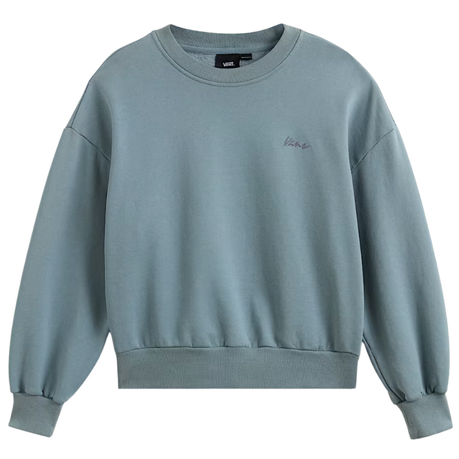 Womens Retro Crewneck Stormy Weather