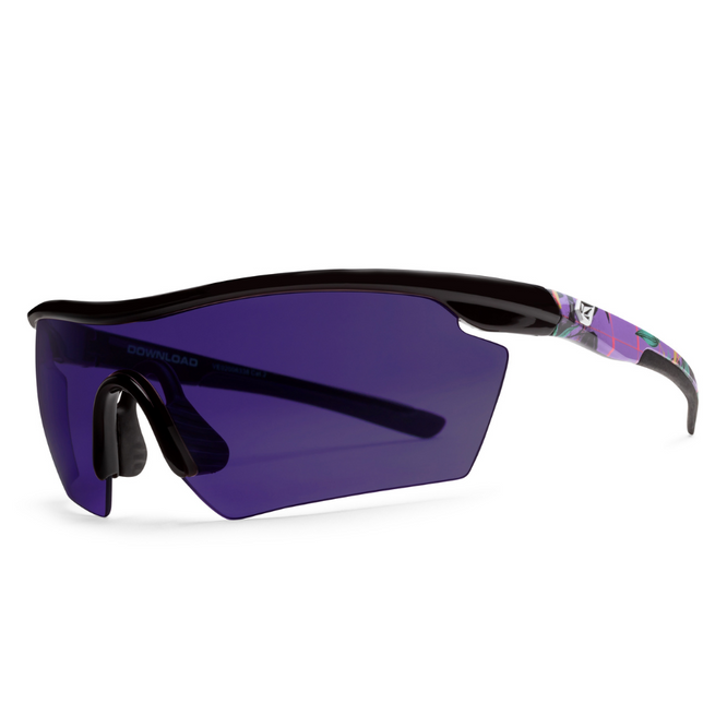 Herunterladen Gloss Purple Paradise Sonnenbrille + lila Linse