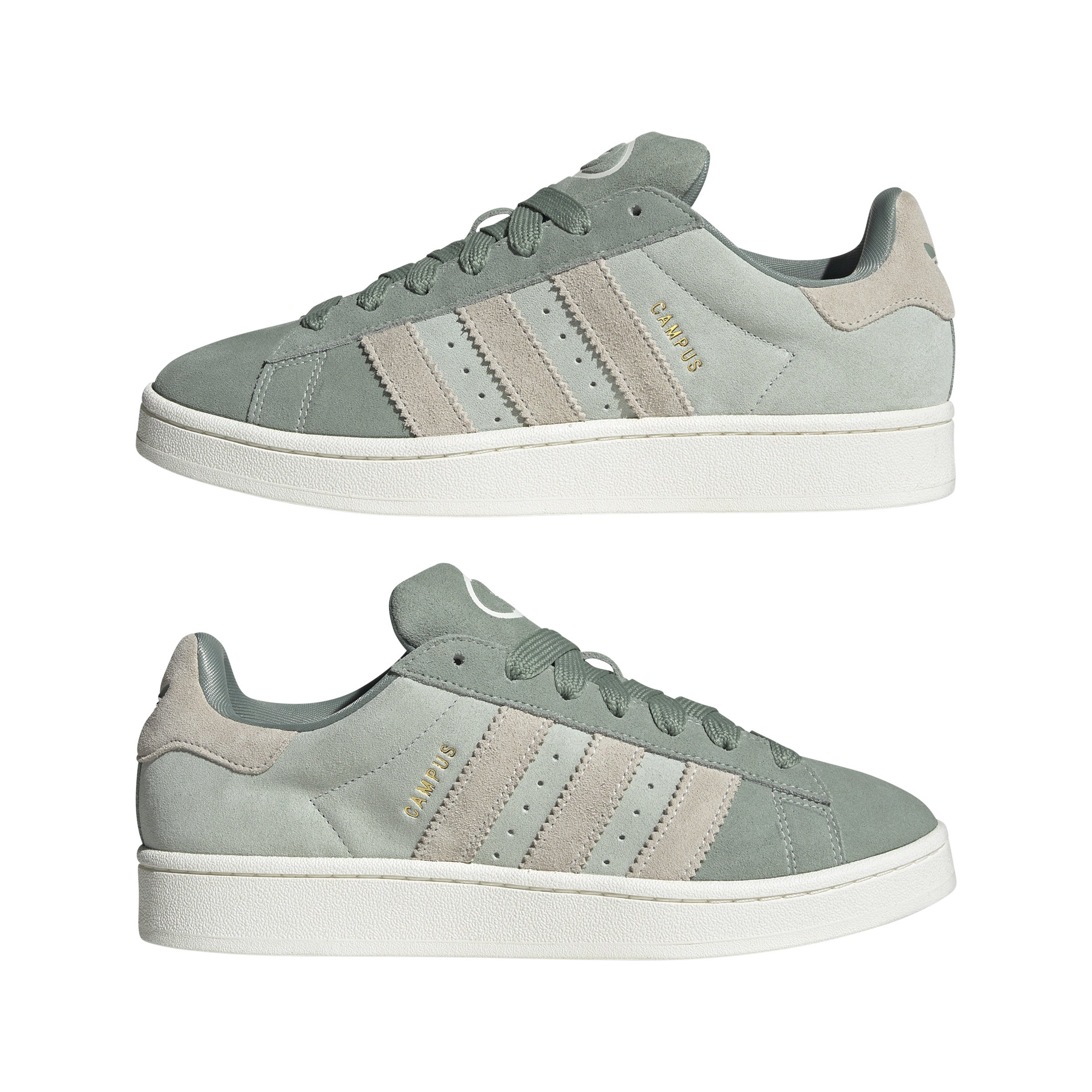Campus 00s Silver Green/ Off White/ Linen Green