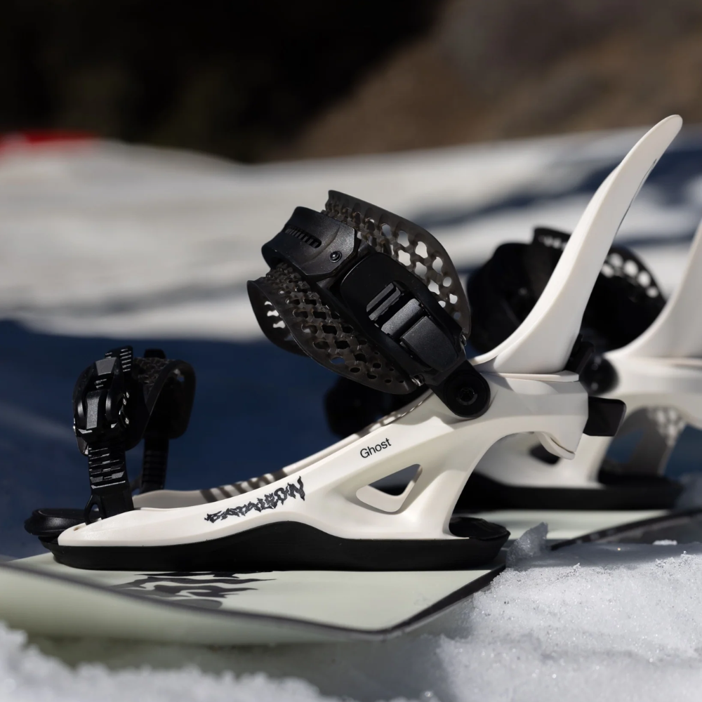 Ghost Fase White 2027 Snowboard bindings