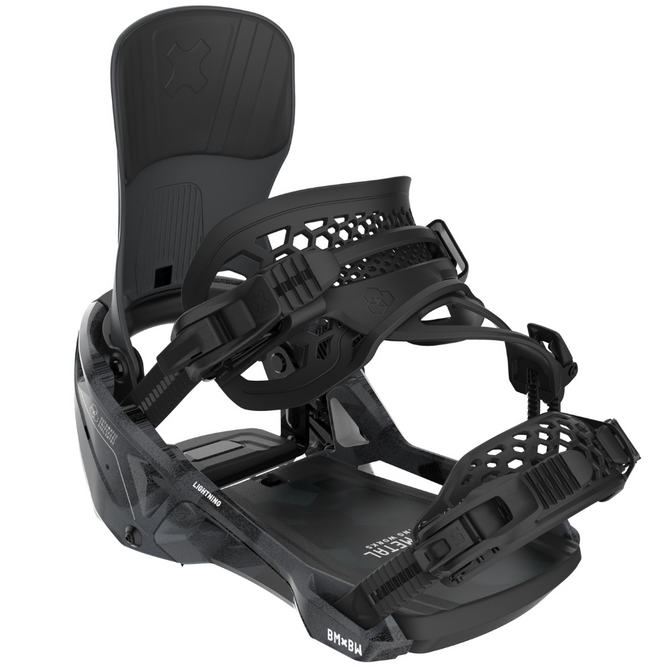 Lightning Supermatic Black 2026 Snowboardbinding