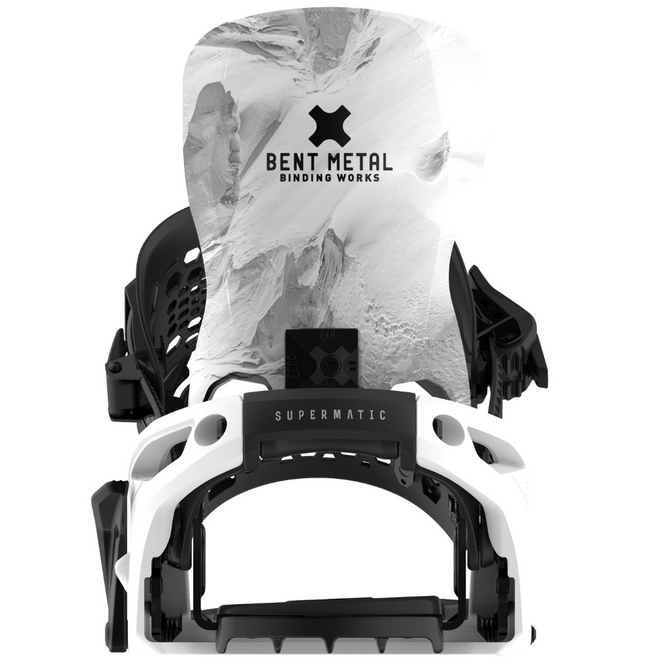 Lightning Supermatic White 2026 Snowboardbinding