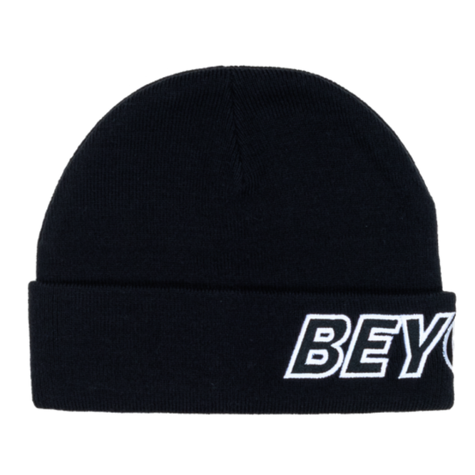 Outline Beanie Black