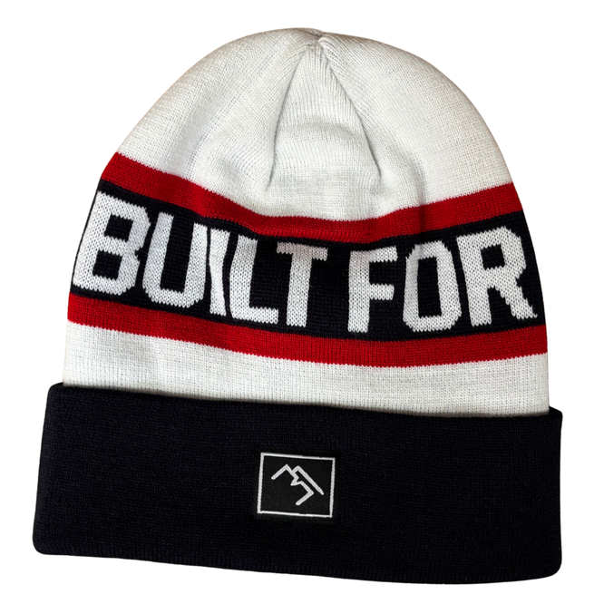 Beanie Mantra White/Red/Blue