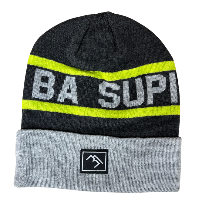 Beanie Name Green/Grey