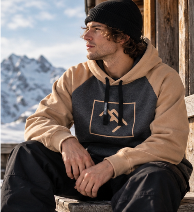 M.G. Hoodie Dünen Beige