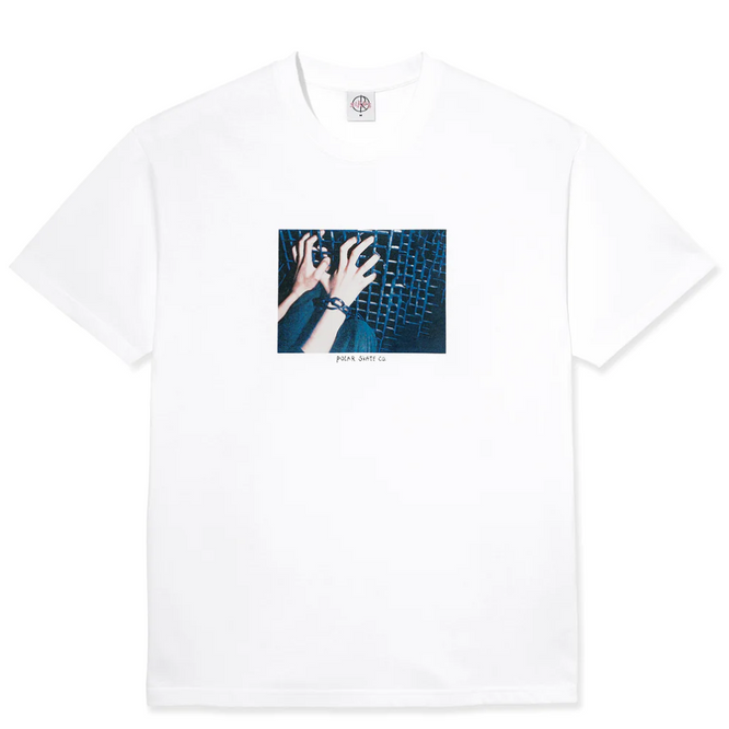 Caged Hands T-shirt Weiß