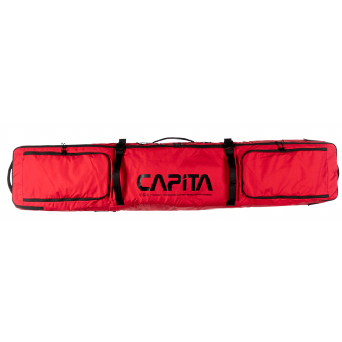 Wheeled Snowboard Bag Red