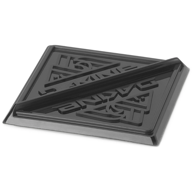 Diamond Scraper Mat Clear Black