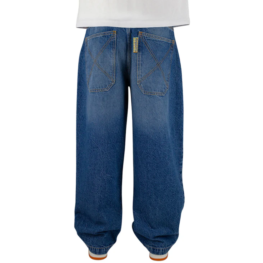 X-tra Monster Denim Jeans Vintage Blau