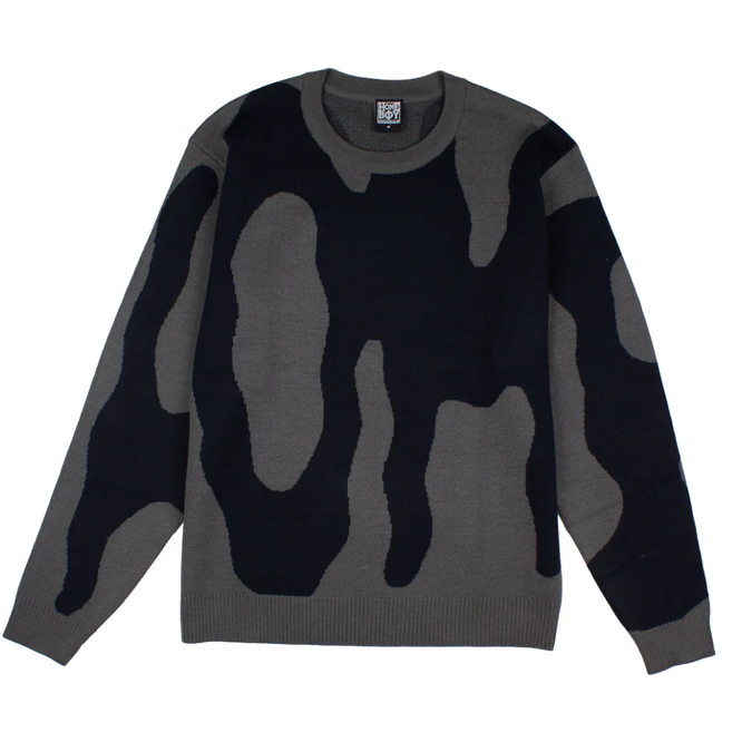 Wiggle Knit Crewneck Volcanic