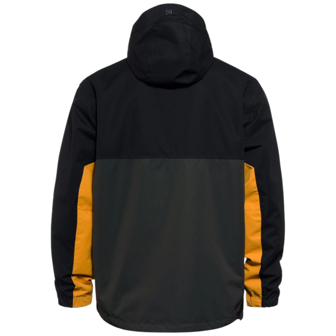 Heston Snowboard Jacket Black/Yellow Blaze
