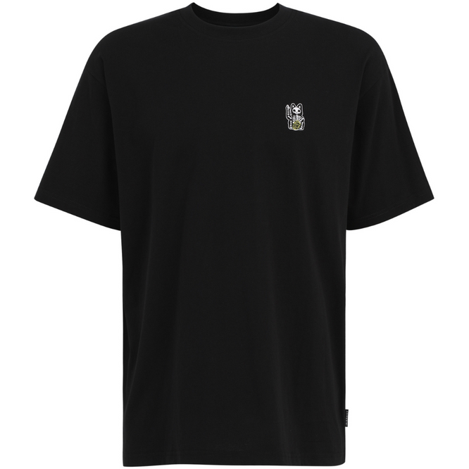 Bone Cat T-Shirt Black