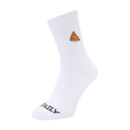 Pizza Love Socks White