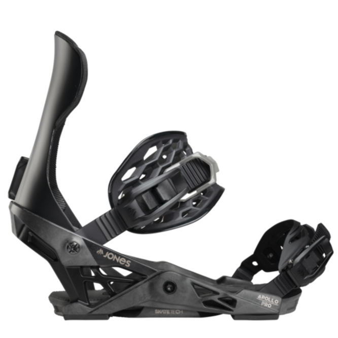 Apollo Pro Stealth Black 2026 Snowboardbinding