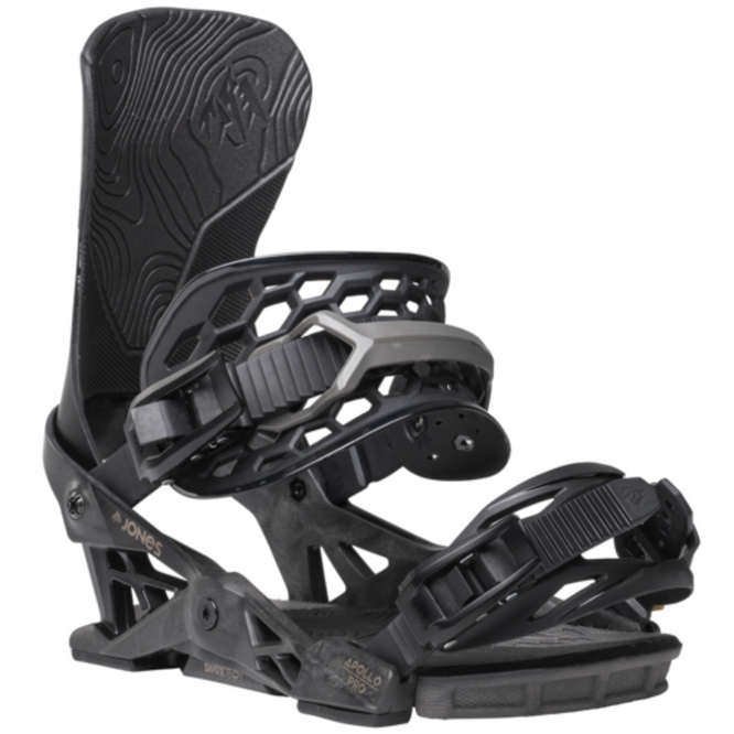 Apollo Pro Stealth Black 2026 Snowboardbinding