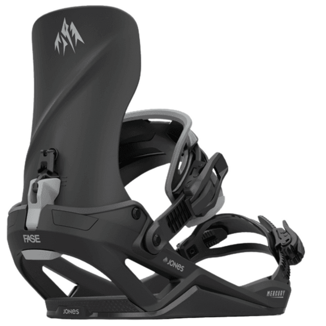 Mercury FASE® Black 2026 Snowboardbinding