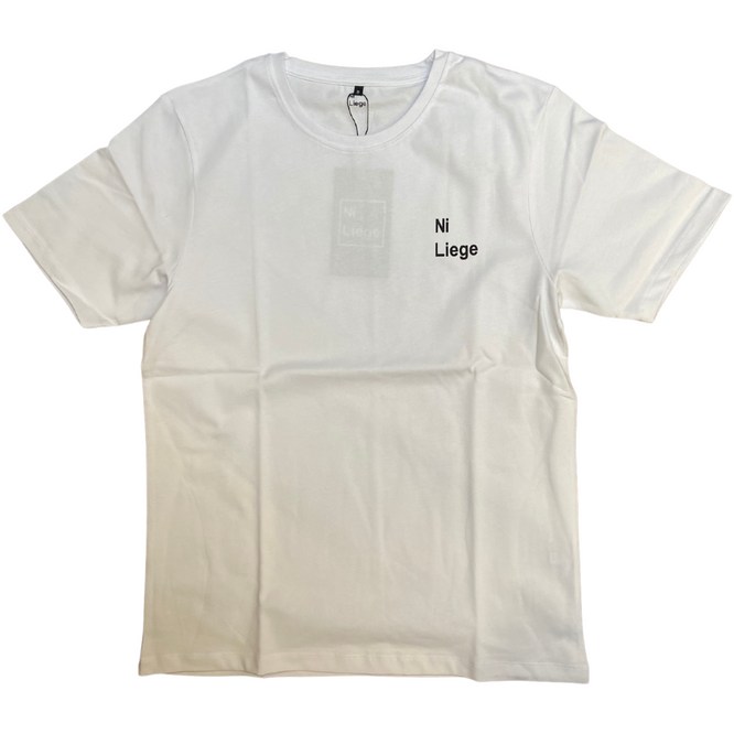 Basic Logo-T-Shirt Weiß