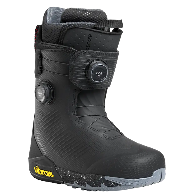Kita Black Snowboard Boots