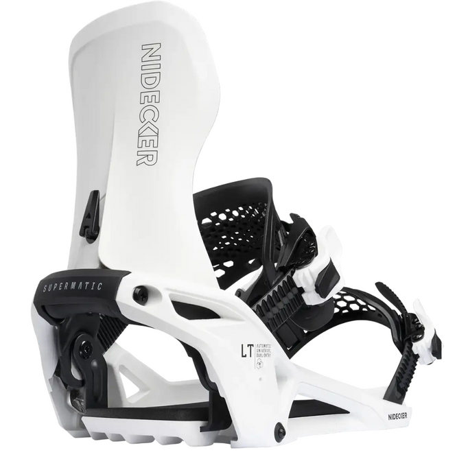 Supermatic LT White 2026 Snowboardbinding