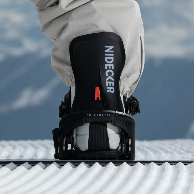 Supermatic® LT Black 2027 Snowboard bindings