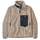 Classic Retro-X® Fleece Jacket Dark Natural/ Basin Green