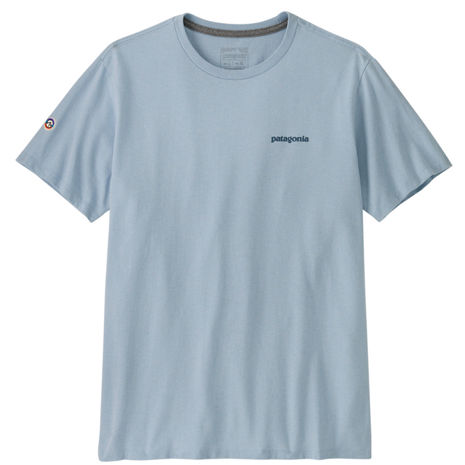 Fitz Roy Icon Responsibili-Tee® T-Shirt Fleck Blue